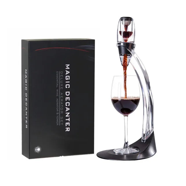 Elegant Wine Aerator for Refined Flavors