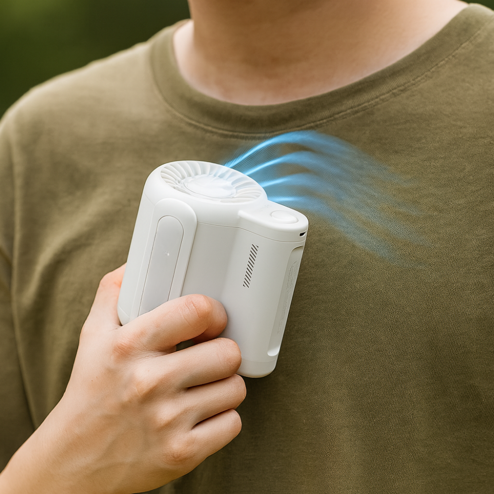 Rechargeable Portable Neck Cooling Fan