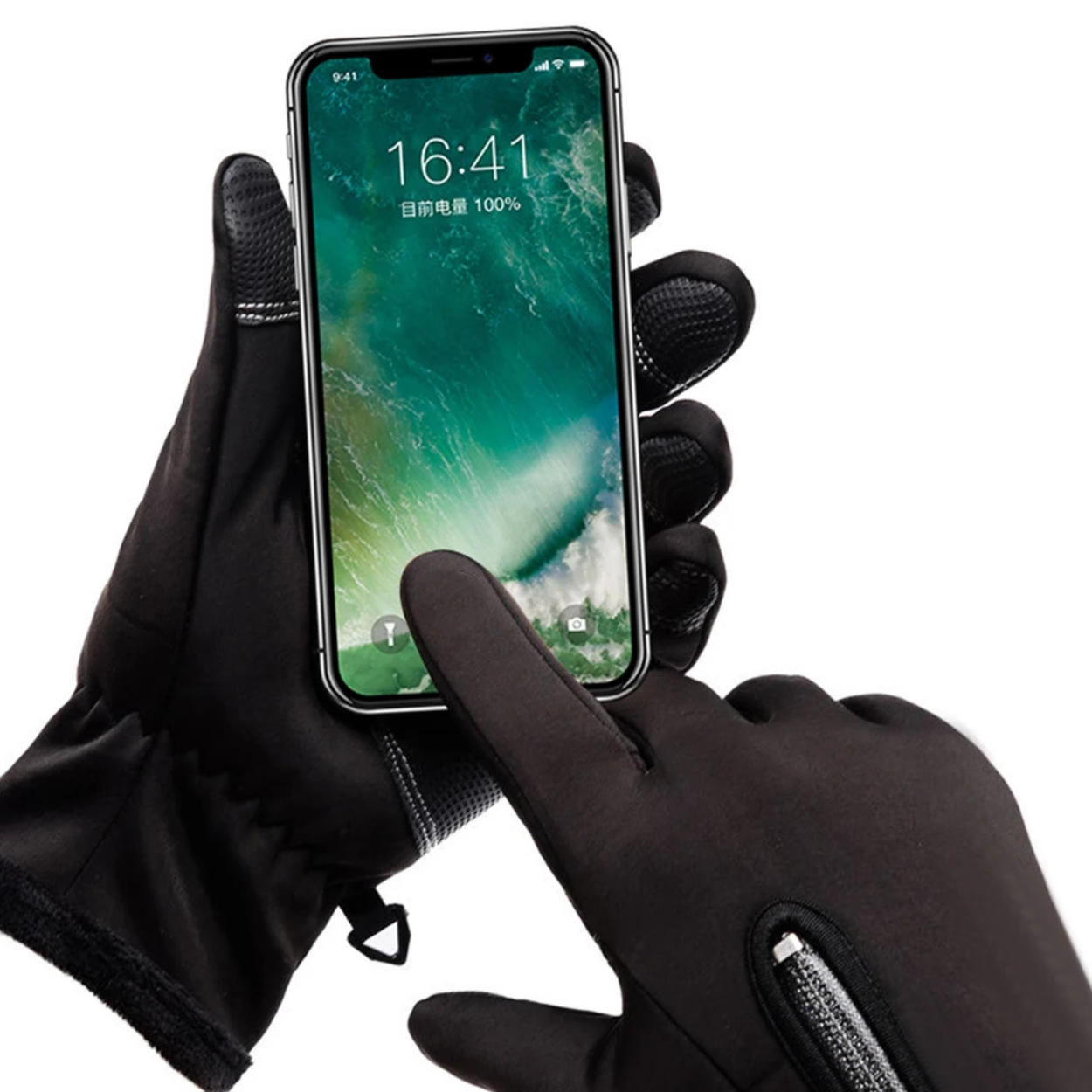 Waterproof and Heated Winter Motorcycle Gloves