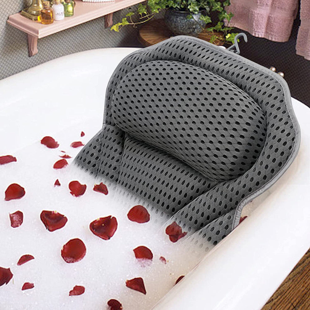 Relaxing Bathtub Pillow for Neck and Back