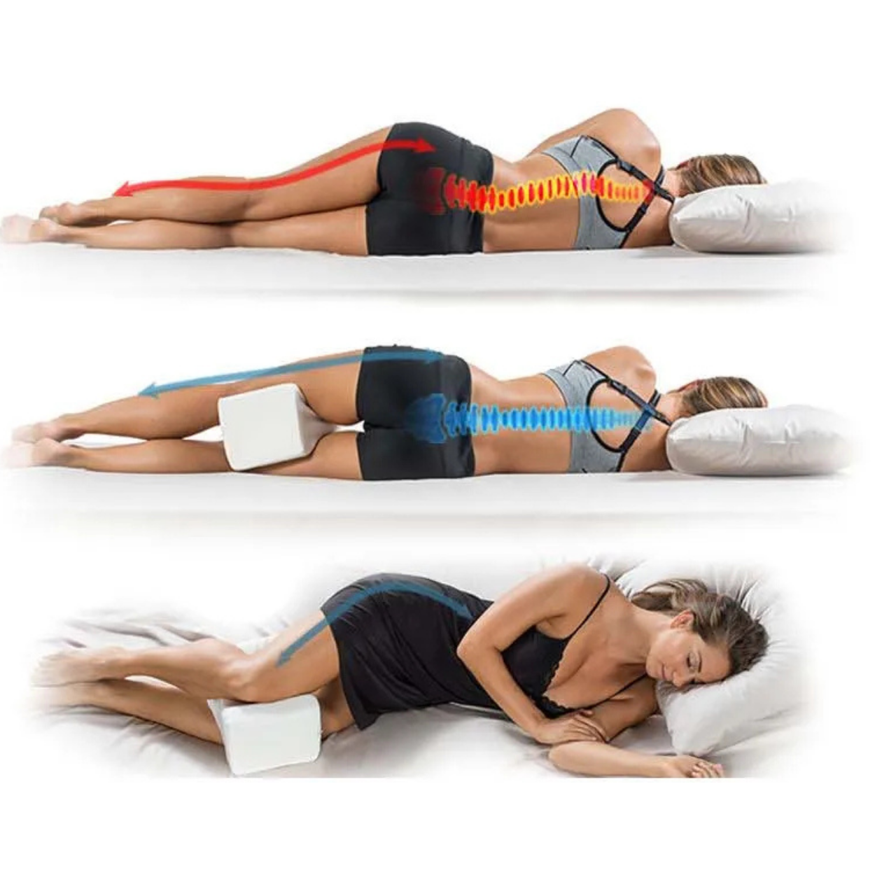 Ergonomic Knee Support Pillow