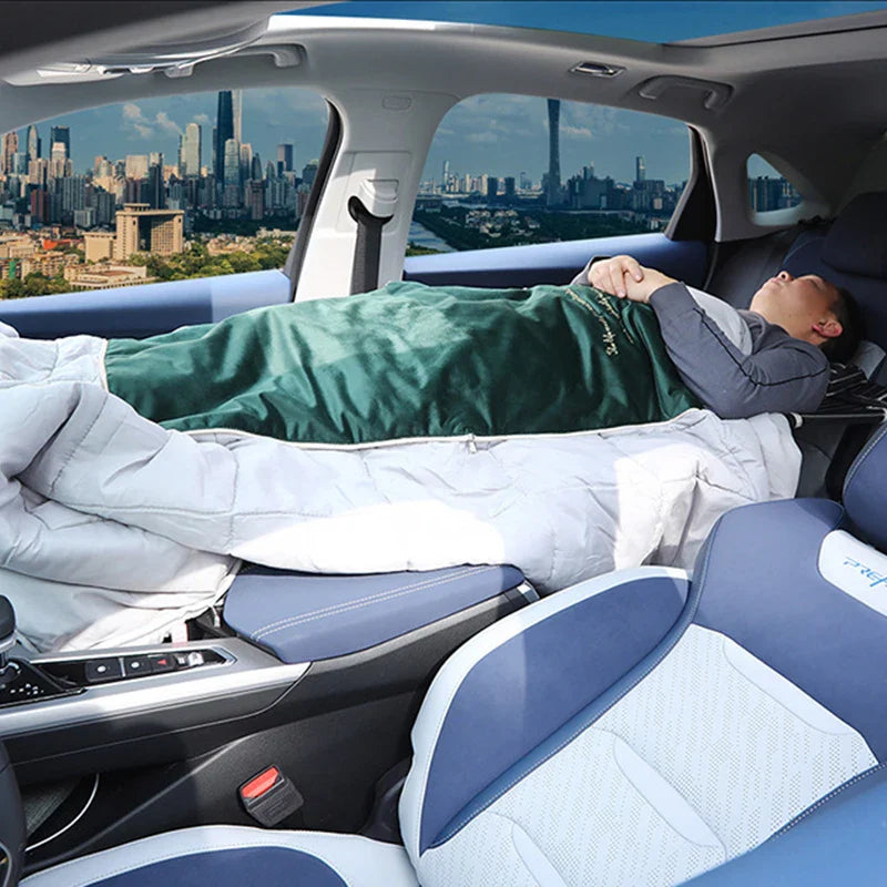 Foldable and Compact Car Bed for Kids