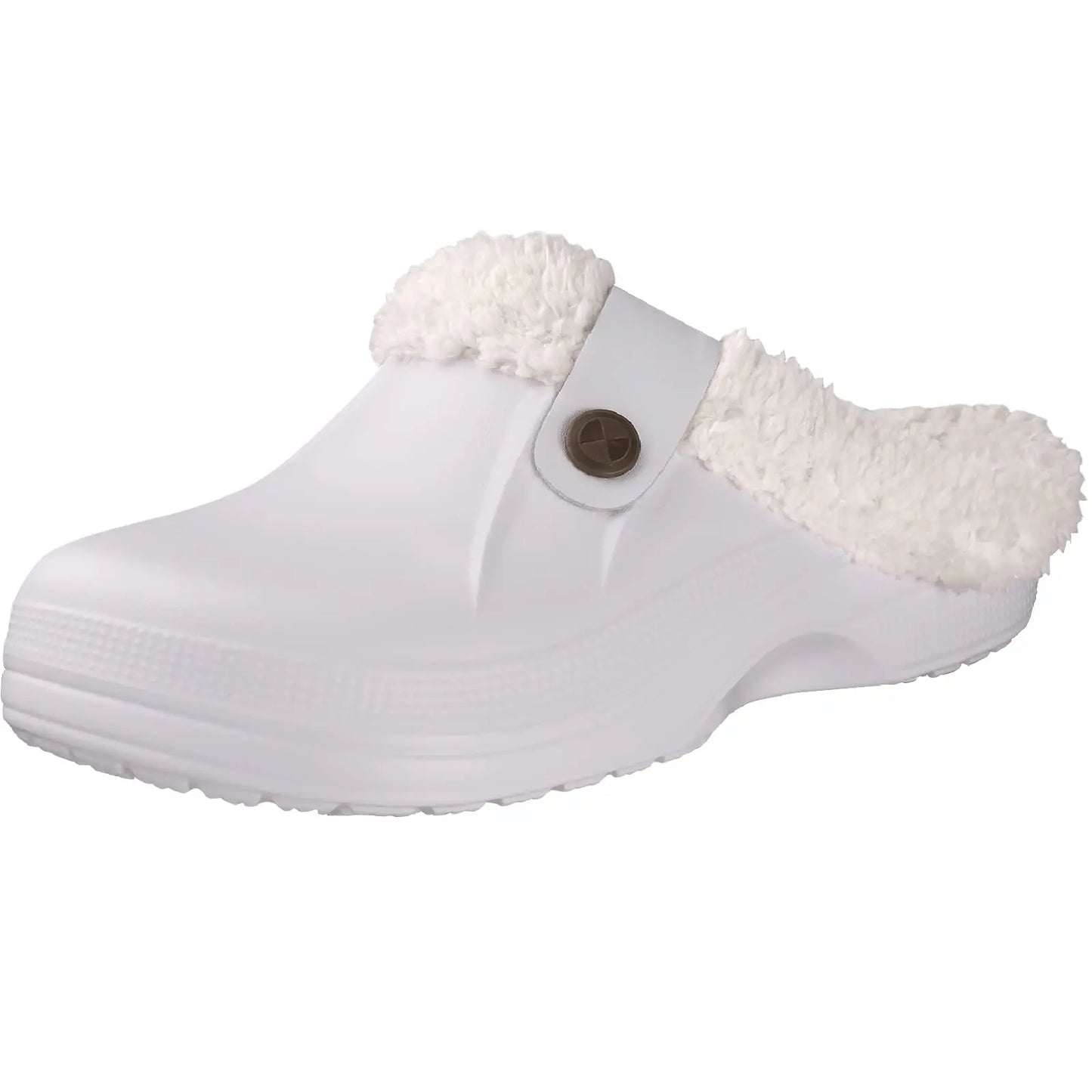 Warm fur slippers non-slip unisex
