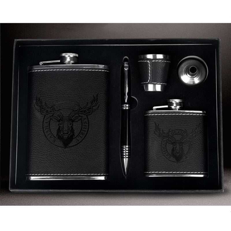 Stainless Steel Flask Pocket with Compact Design