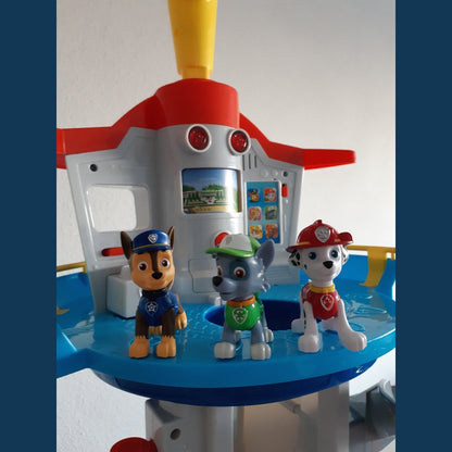 Paw Patrol Car Toys - 9 Pieces with Figures for Kids