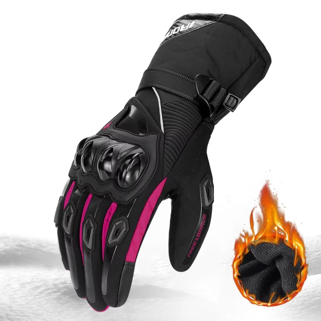 Waterproof and Heated Winter Motorcycle Gloves