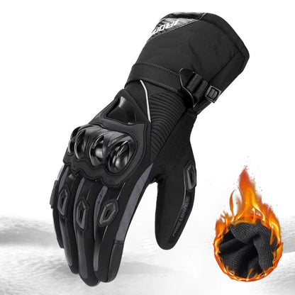 Waterproof and Heated Winter Motorcycle Gloves