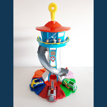 Paw Patrol Car Toys - 9 Pieces with Figures for Kids