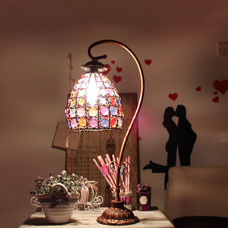 Elegant Night Lamp with Adjustable Neck