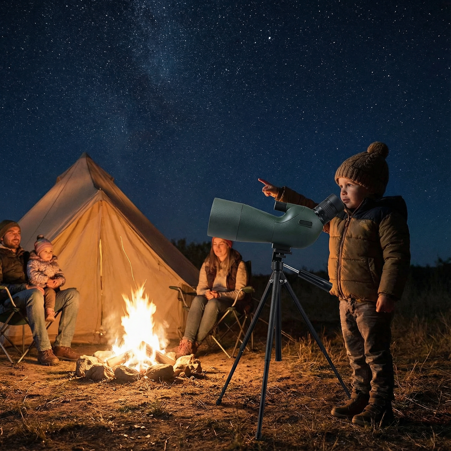 Marcherelle™ – Zoom Monocular 15–45× for Clear Viewing