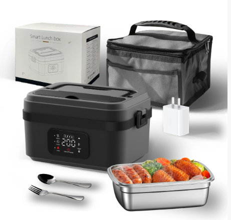 Portable Stainless Steel Heated Lunch Box