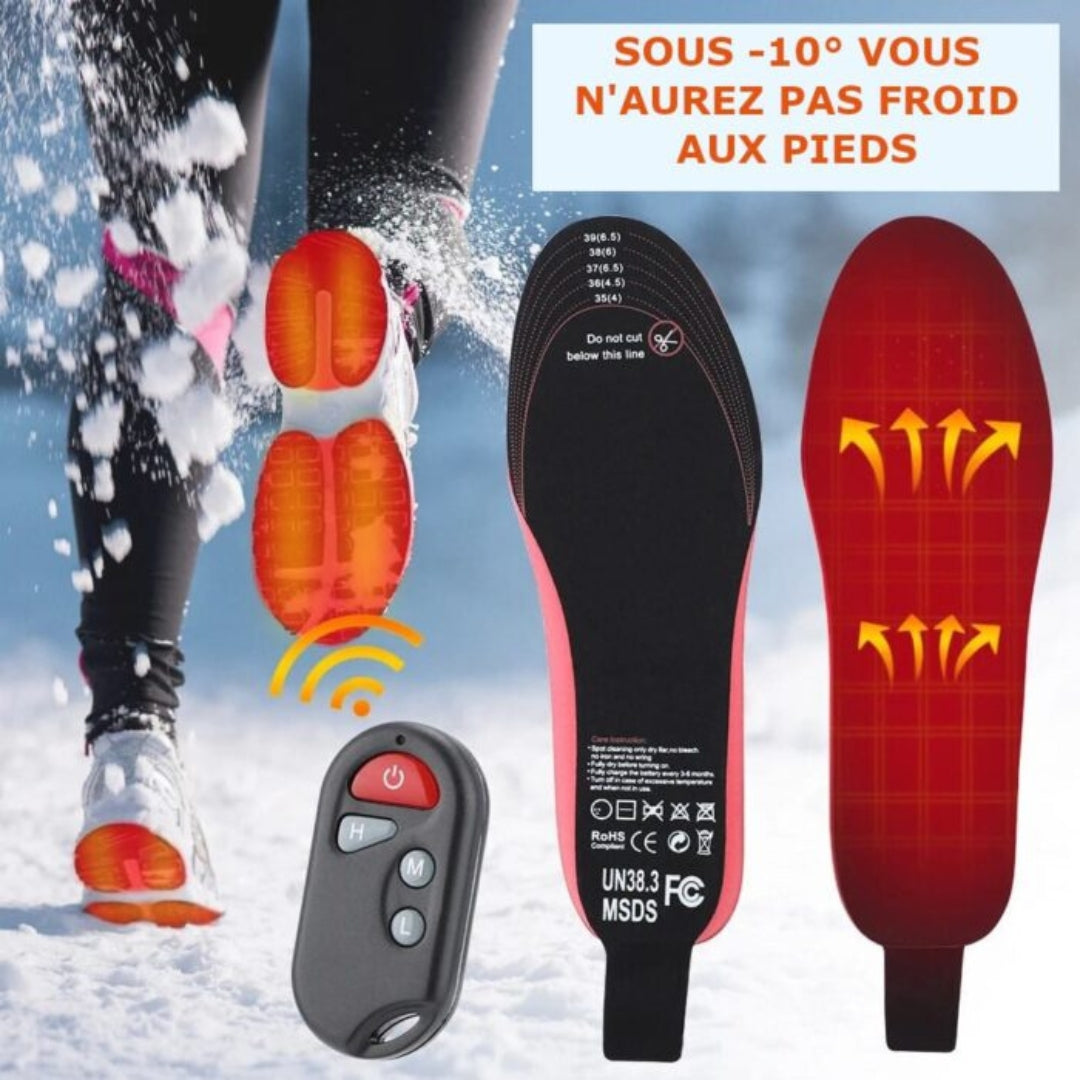 Reusable Electric Heated Insoles