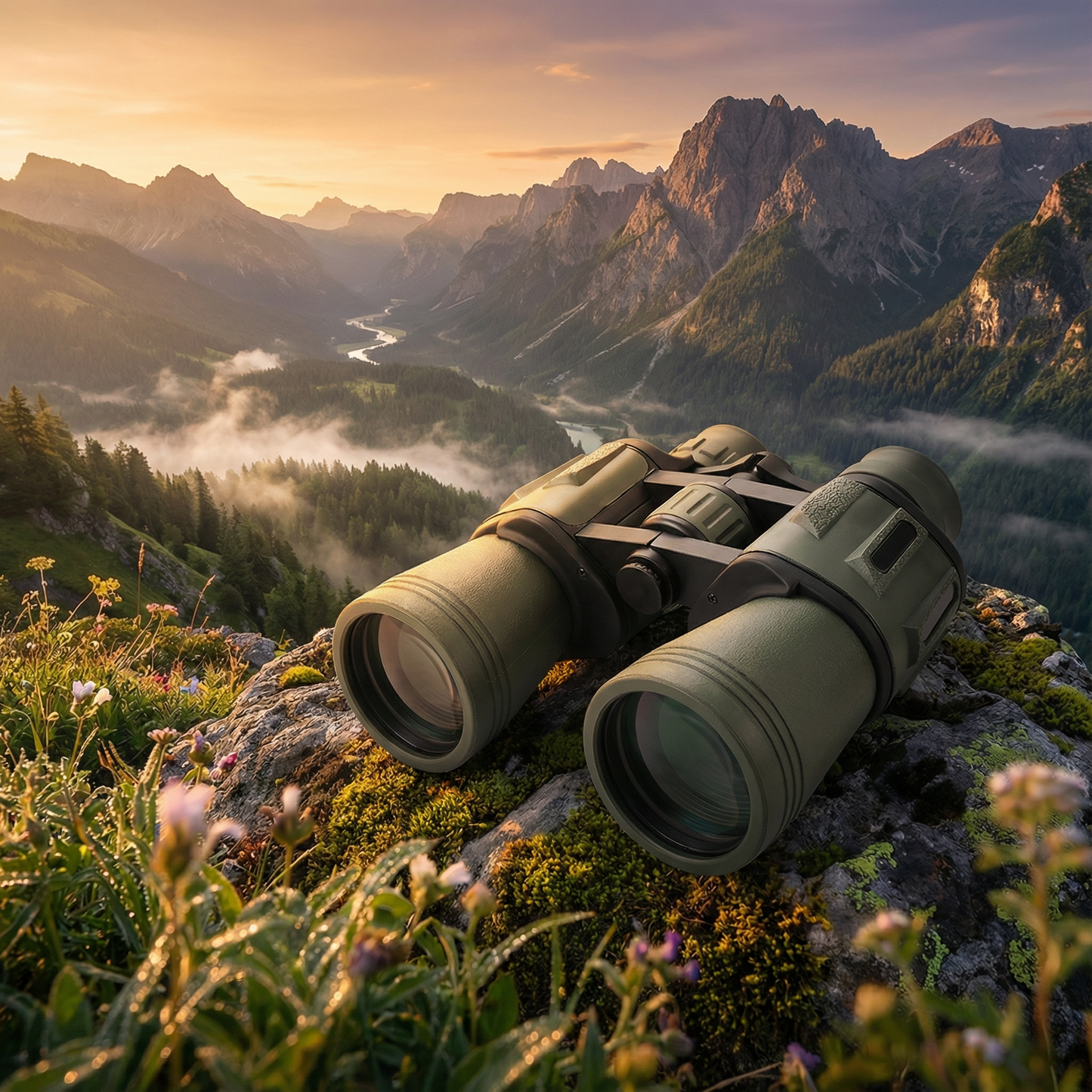 Marcherelle™ – Long-Range Binoculars 20x50 with Bright FMC Optics