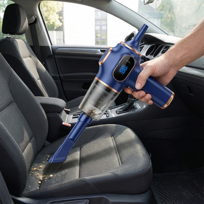 Marcherelle™ – Cordless Car Vacuum Cleaner Cyclonic Suction
