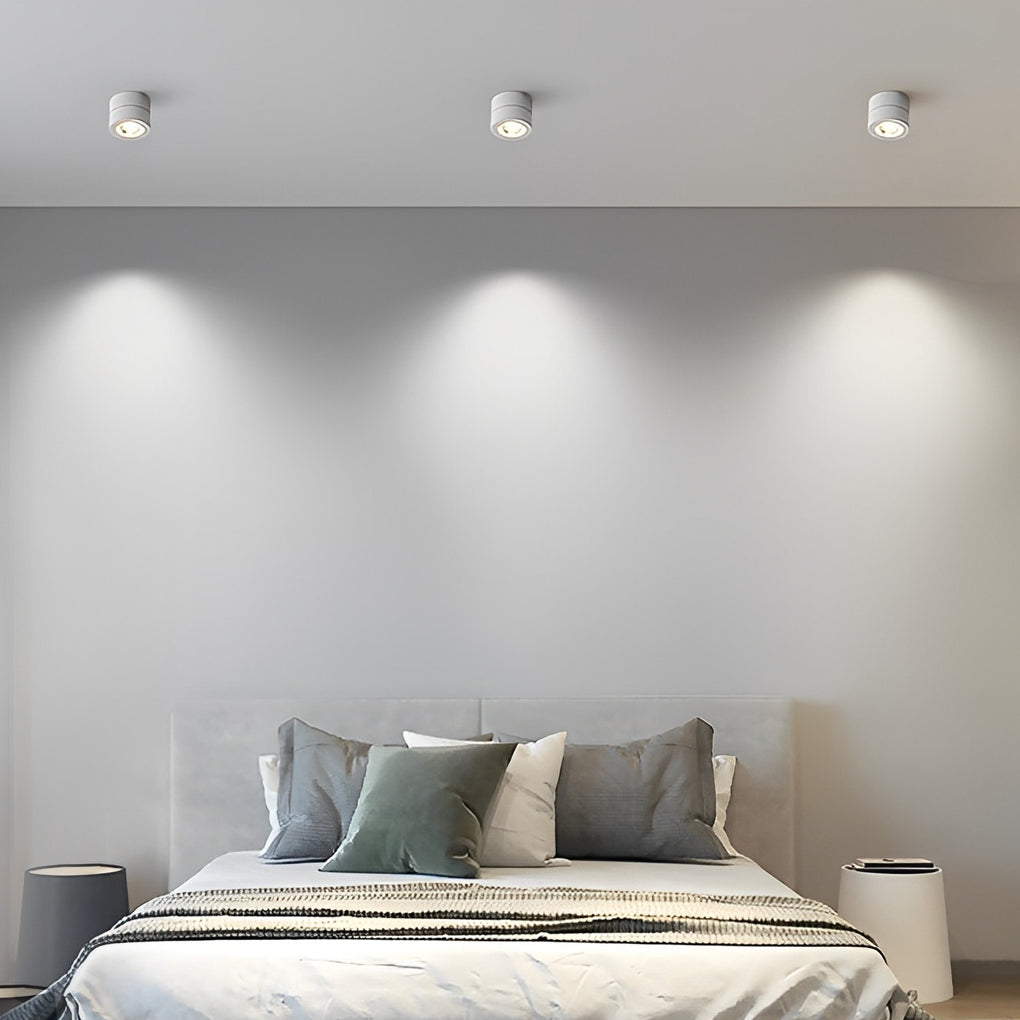 Adjustable Round LED Spotlight Design