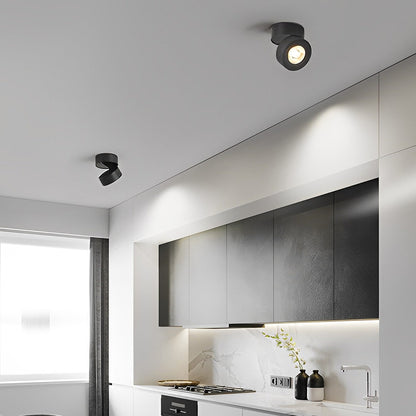 Adjustable Round LED Spotlight Design