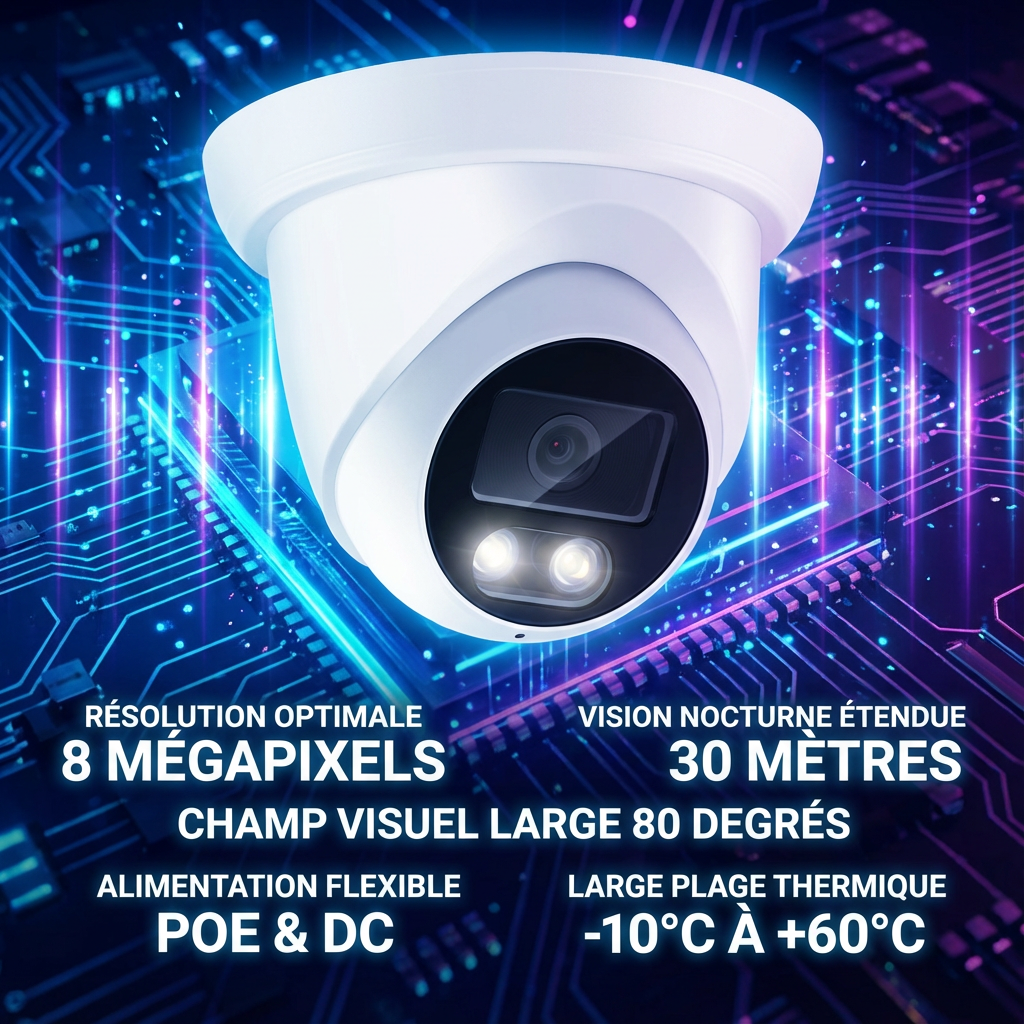 Marcherelle™ – Precise Night Vision Security Camera