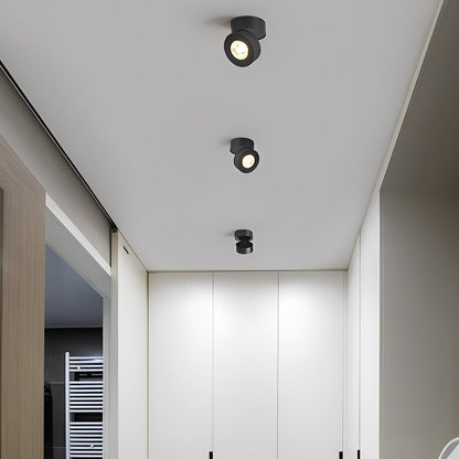 Adjustable Round LED Spotlight Design