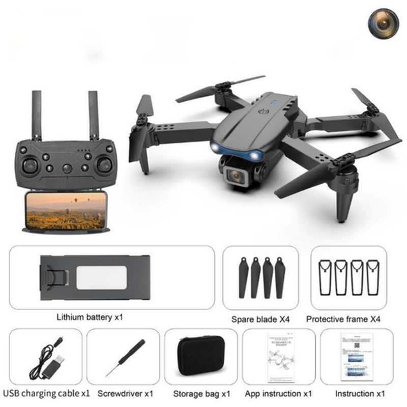 4K High Definition Flying Machine with Long-Lasting Battery for Aerial Photographs