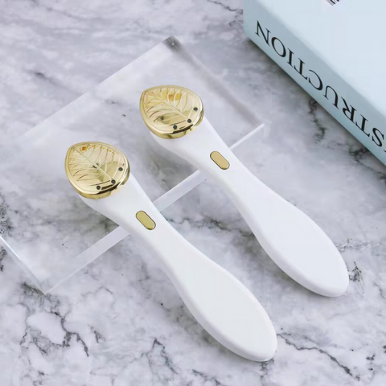 Heated Eye Massager with Microcurrents to Relieve Eye Fatigue