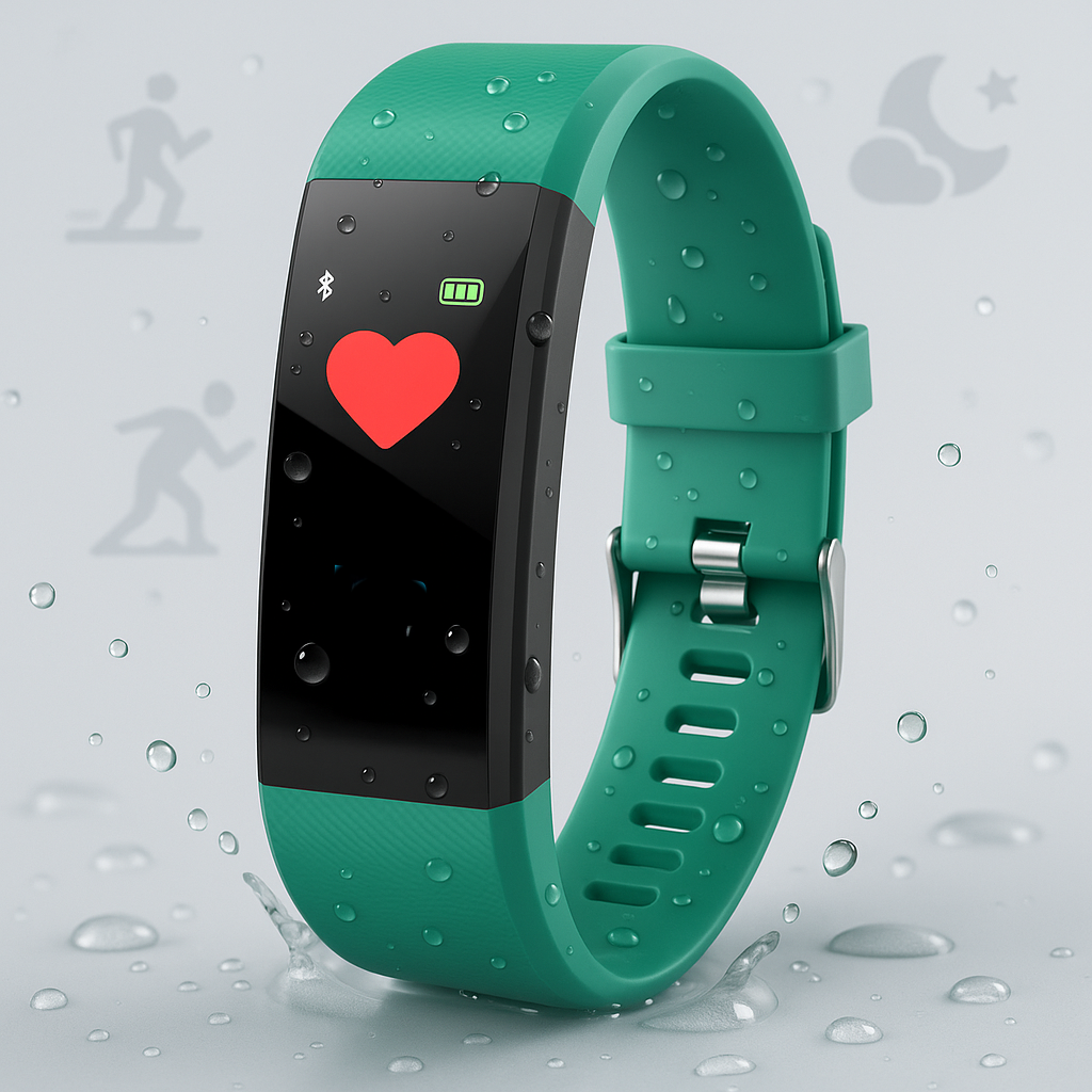 Waterproof Sports Watch with Heart Rate Monitor