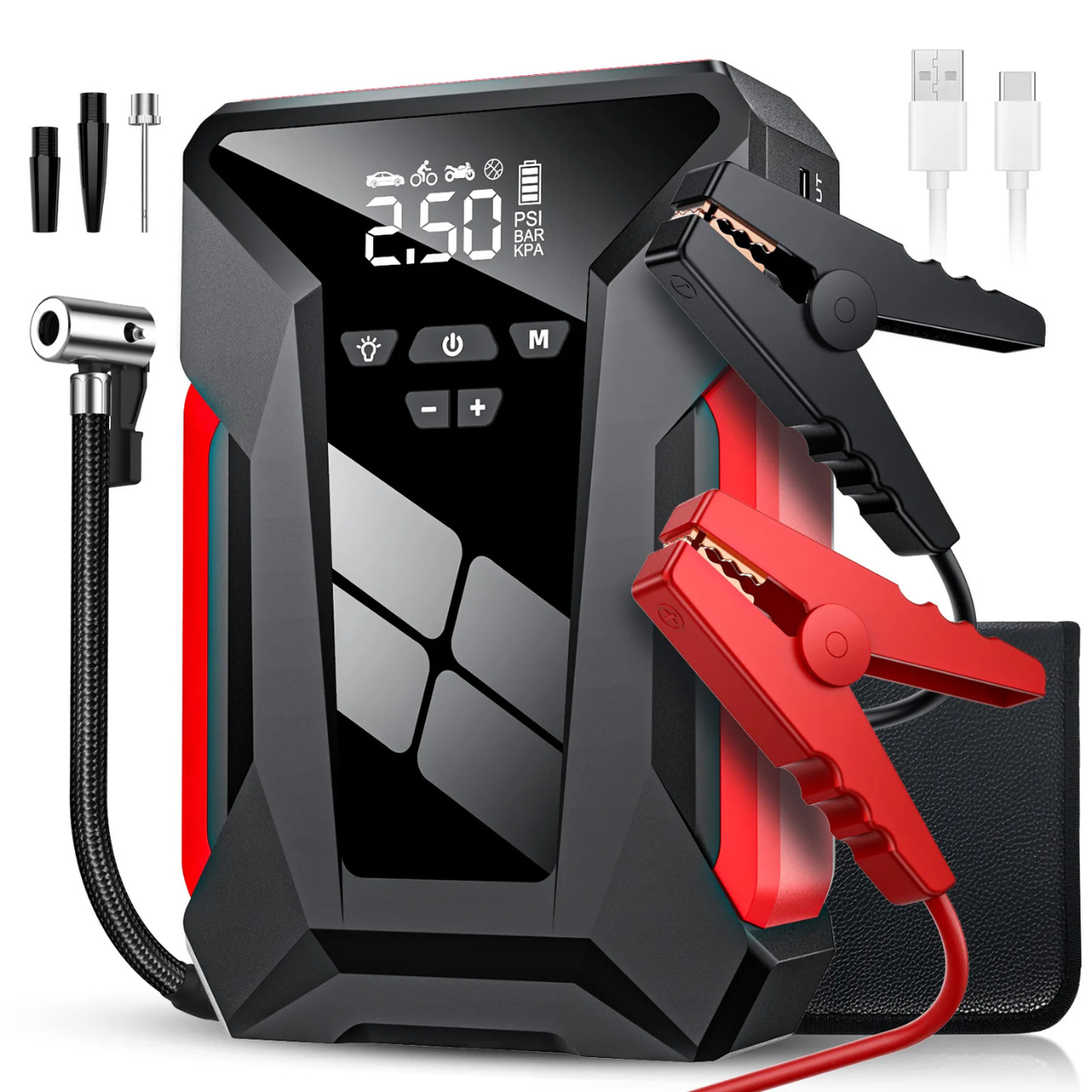 Universal 4-in-1 Car Charger