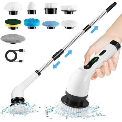 Multifunction 9-in-1 Electric Cleaning Brush
