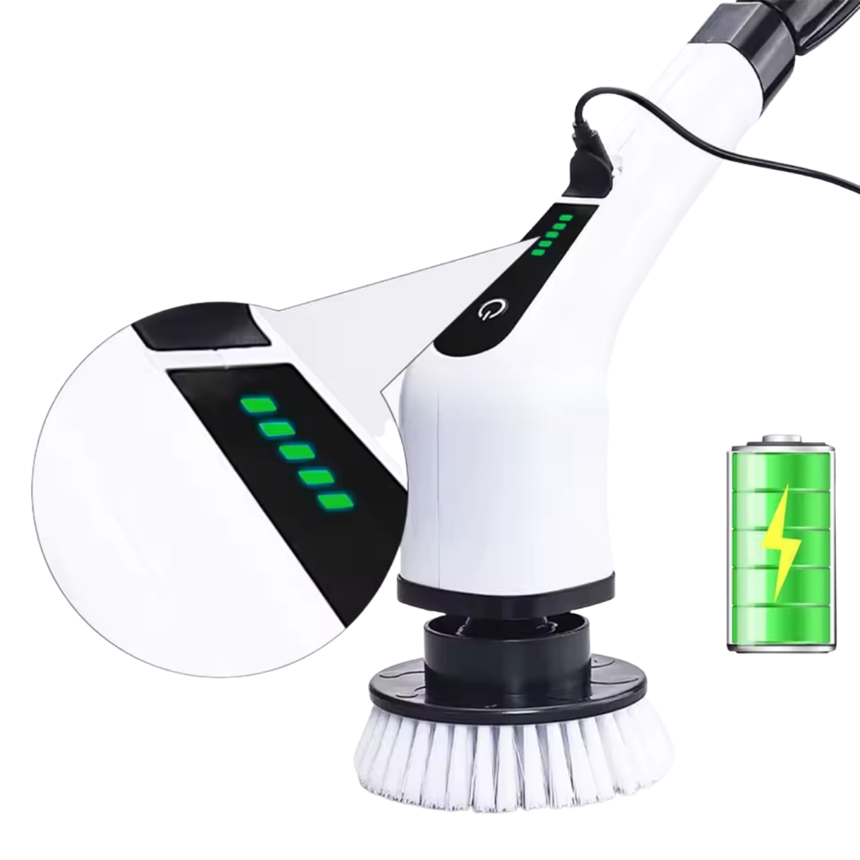 Multifunction 9-in-1 Electric Cleaning Brush