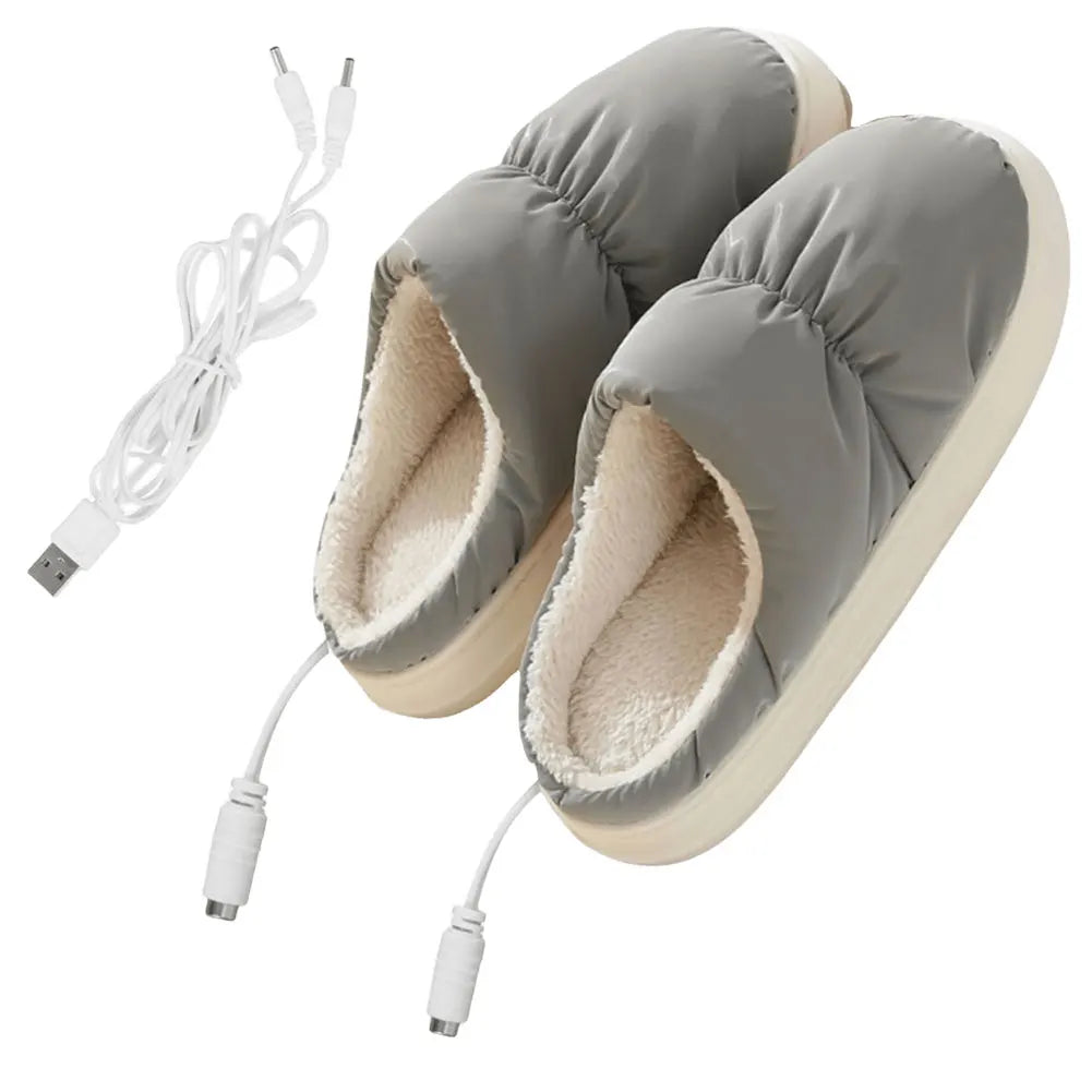 Cozy Electric Heated Slippers for Cold Feet