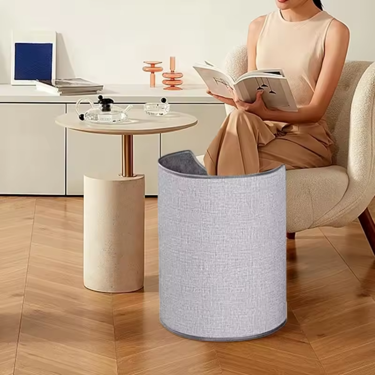 Adjustable Electric Leg Warmer with Massager Function