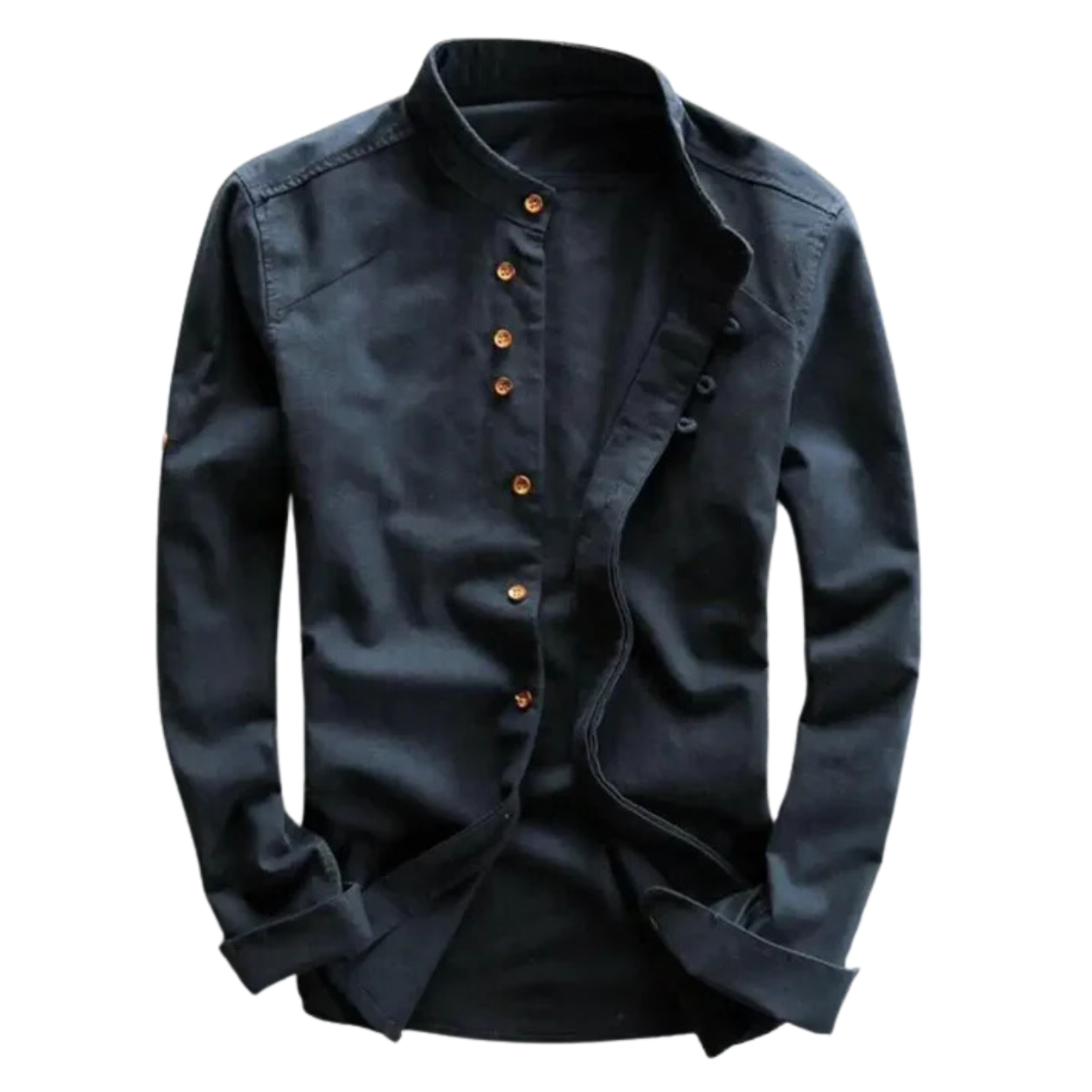 Men's Japanese Shirt with Dragon Print