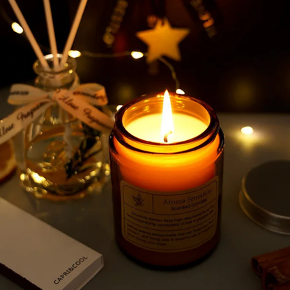 Gift Set with Scented Candle and Atmosphere Diffuser