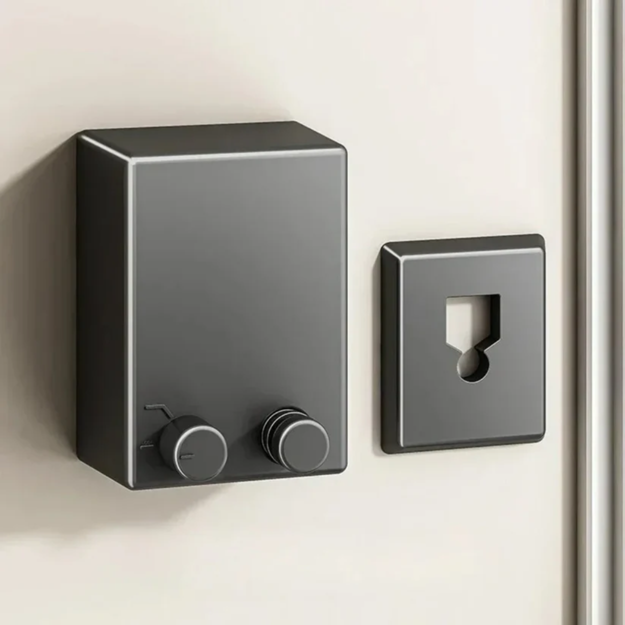 Retractable Laundry with Wall Mount Hooks