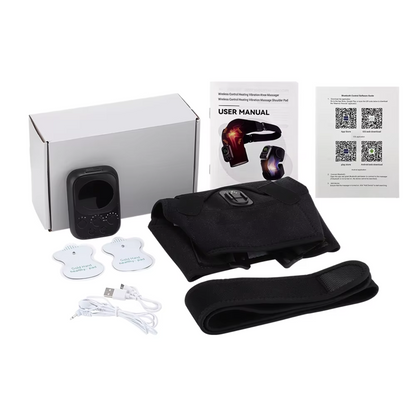 Electric Heating Shoulder Massager with Vibration Function