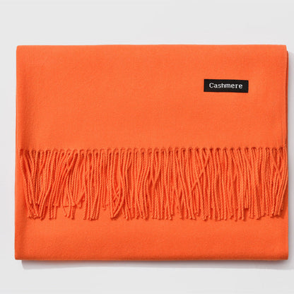 Elegant Women's Scarf Classic Winter Pattern