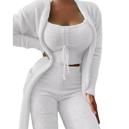 Soft and Comfortable Velvet Pajamas for Women