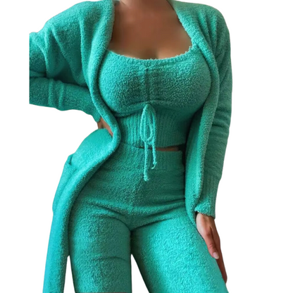 Soft and Comfortable Velvet Pajamas for Women