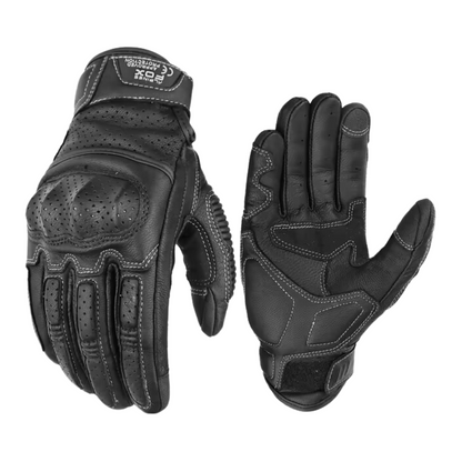 Thick and Durable Leather Motocross Gloves