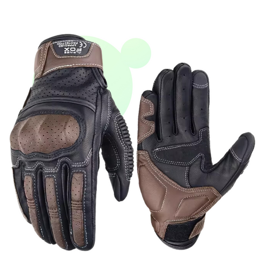 Gants Motocross Cuir épais et Résistants - Marcherelle