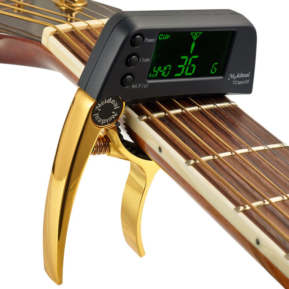 Guitar Tuner and String Clamp Practical 2 in 1