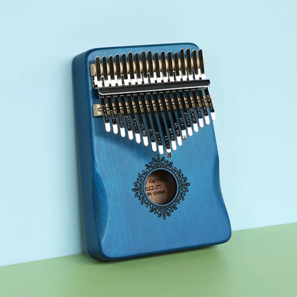 17-Key Wooden Thumb Piano Kalimba Portable
