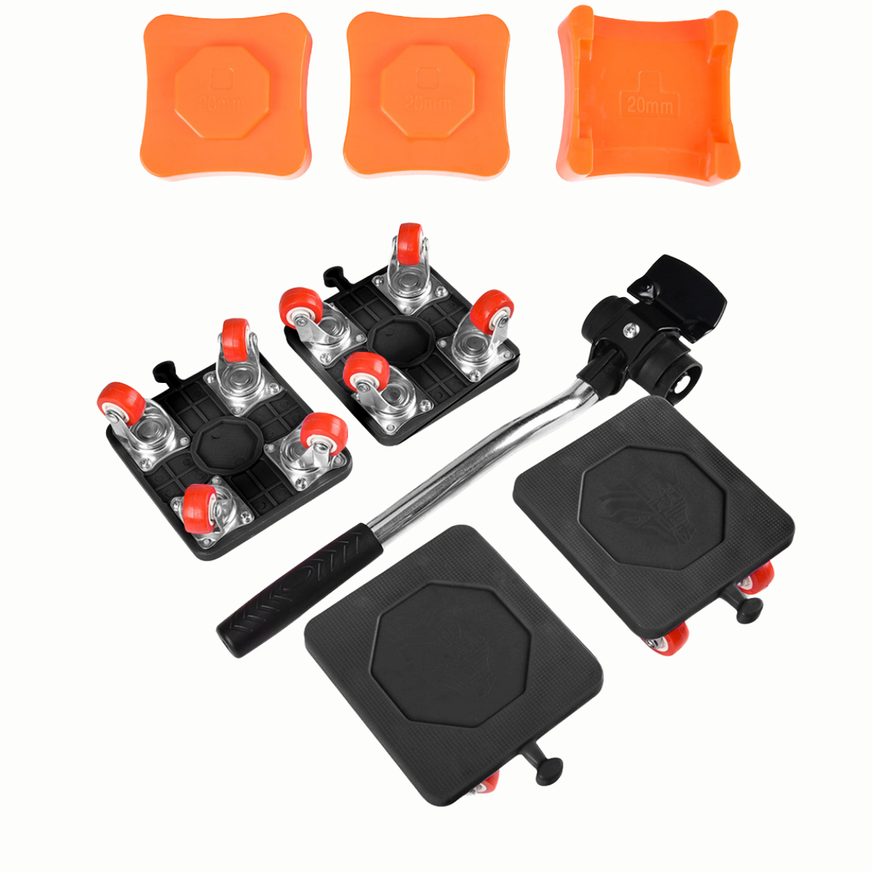 Furniture Moving Rollers with Lifting Kit