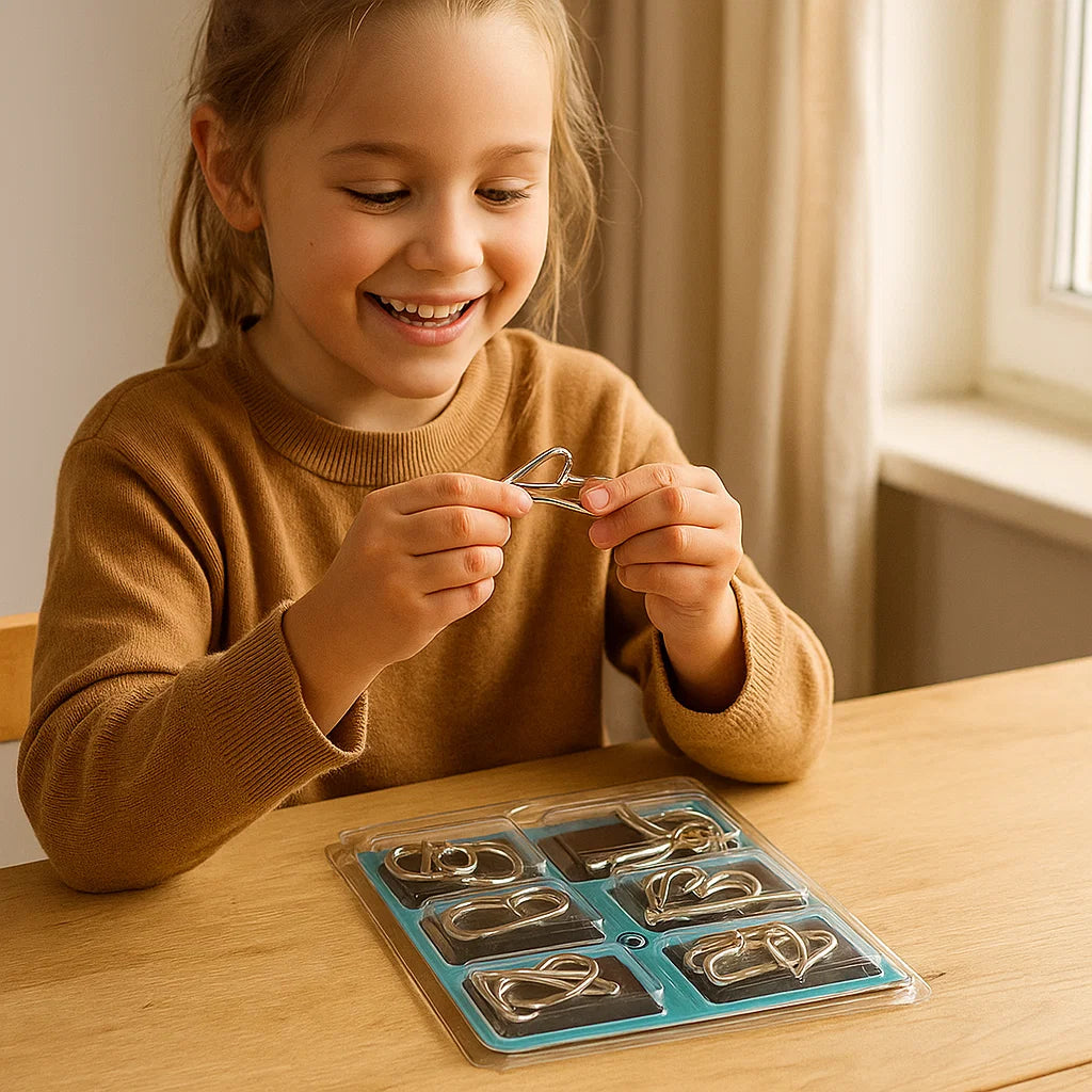 Jeu de Puzzle Métal Éducatif pour Enfants - Foivo