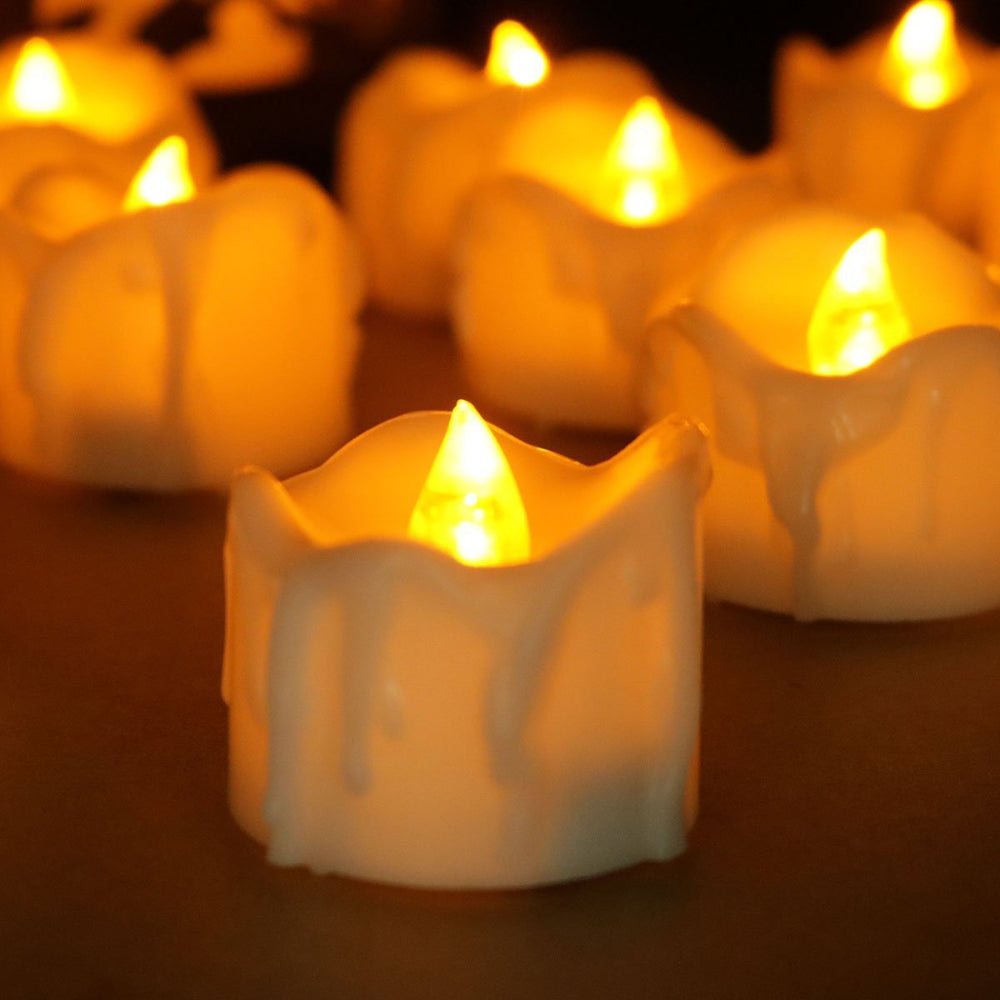 Warm Light | Decorative LED Candles without Flame