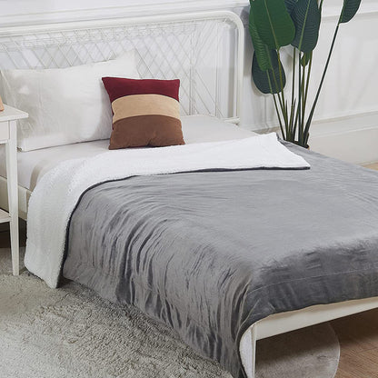 Marcherelle™ – Electric Warming Blanket with Automatic Shutoff and 6 Adjustable Heat Levels