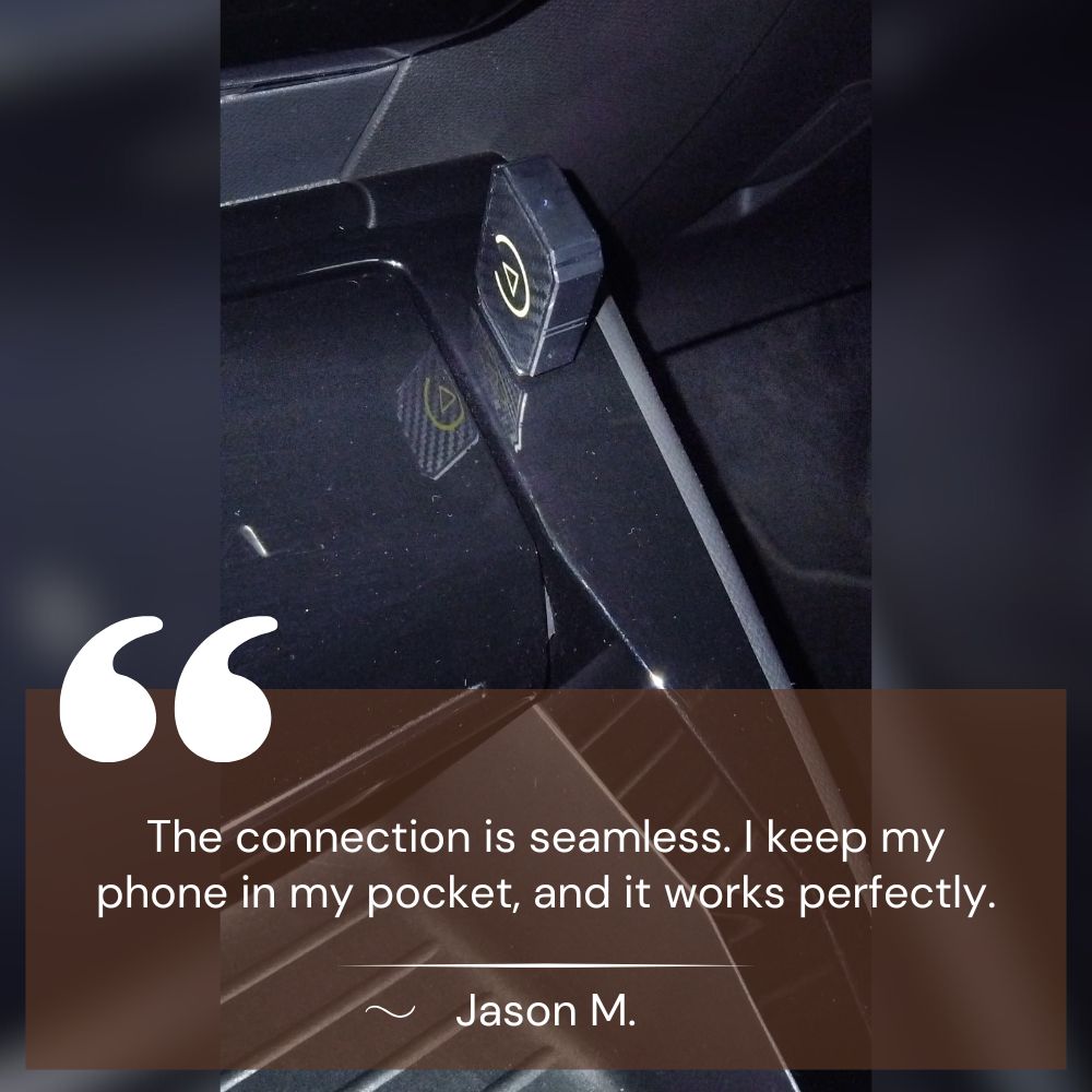 Marcherelle™ – Adaptateur CarPlay Sans Fil Compatible iOS & Android