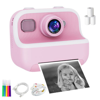 Marcherelle™ – Appareil Photo Enfant Impression Instantanée Sans Encre