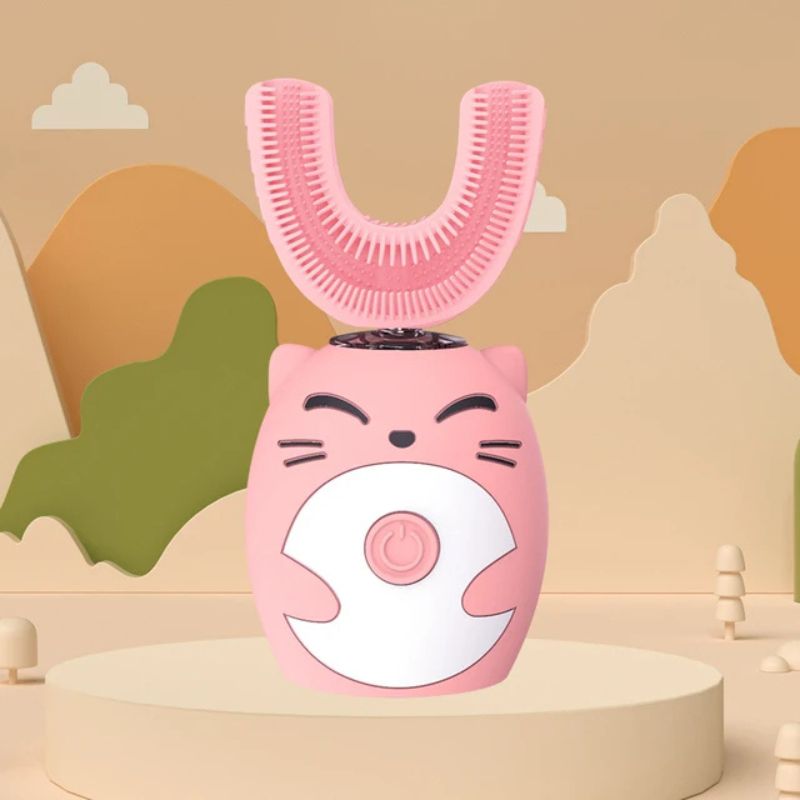 Marcherelle™ – Brosse à Dents Électrique Bébé Rechargeable