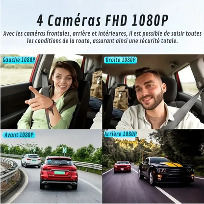 Marcherelle™ – Caméra de Voiture 4K UHD avec GPS Intégré