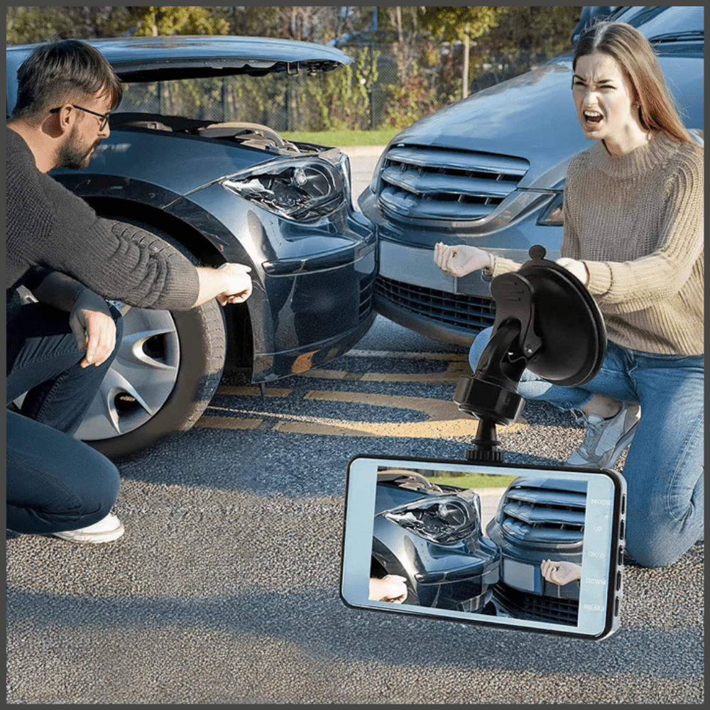 Marcherelle™ – Dashcam Voiture Avant & Arrière avec Vision Nocturne